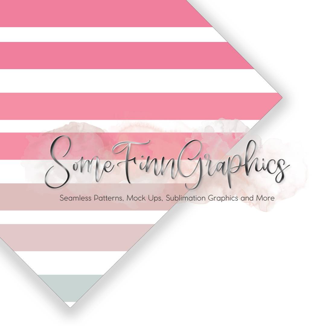 Pink Stripe Seamless Digital Paper