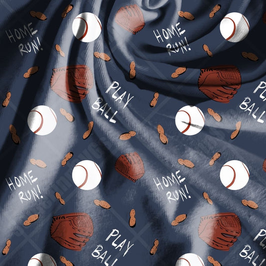 Baseball Seamless Digital Design