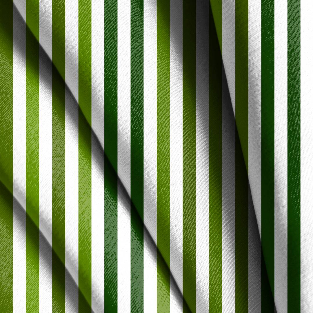 Green Stripes Seamless Design