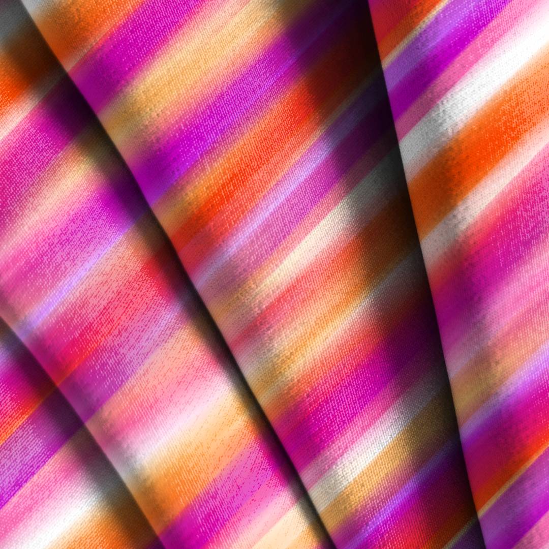 Watercolor Stripes Seamless Design