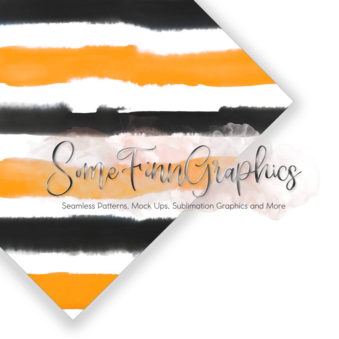 Kids and Colorful Halloween Stripes Seamless Design