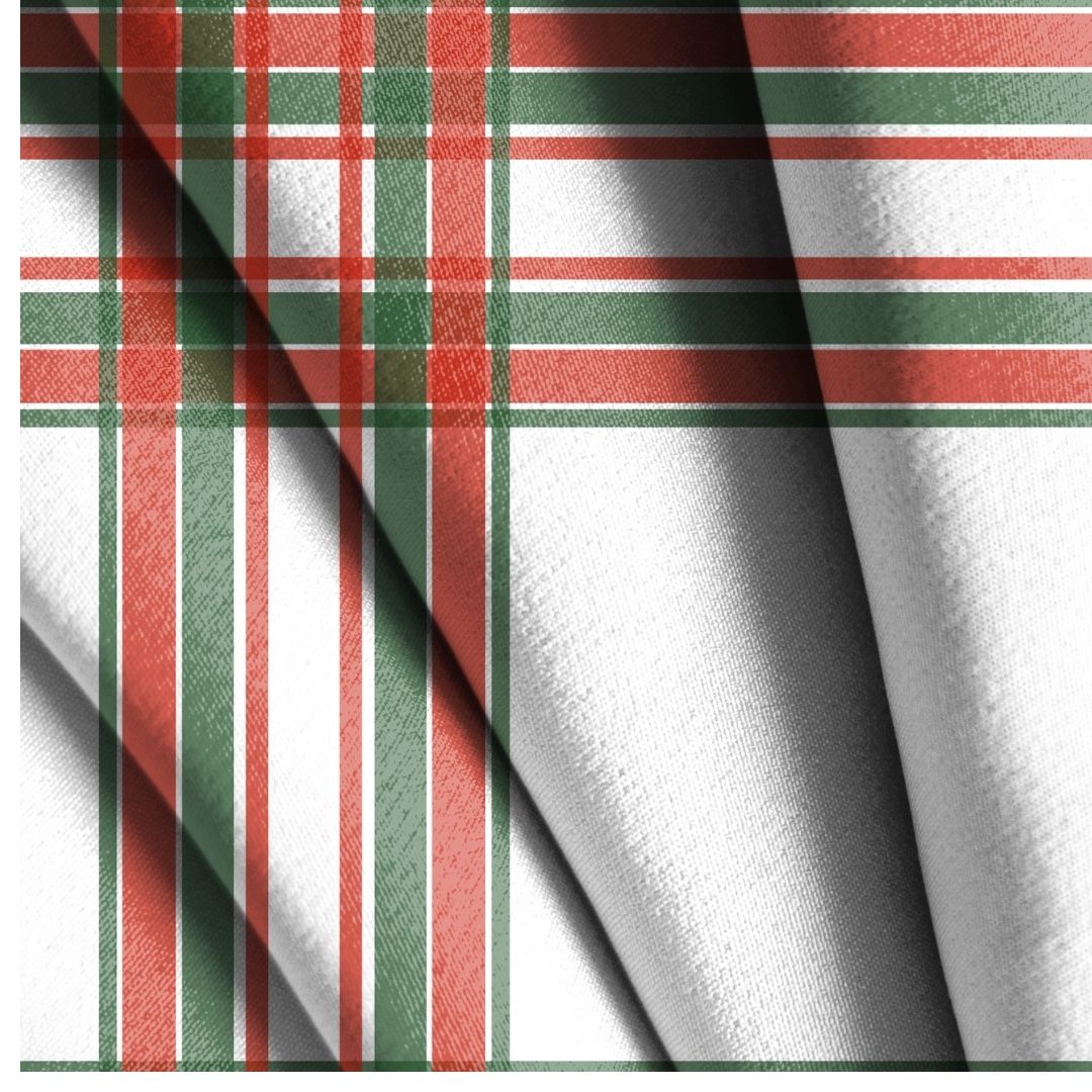 Christmas Plaid Seamless Designs