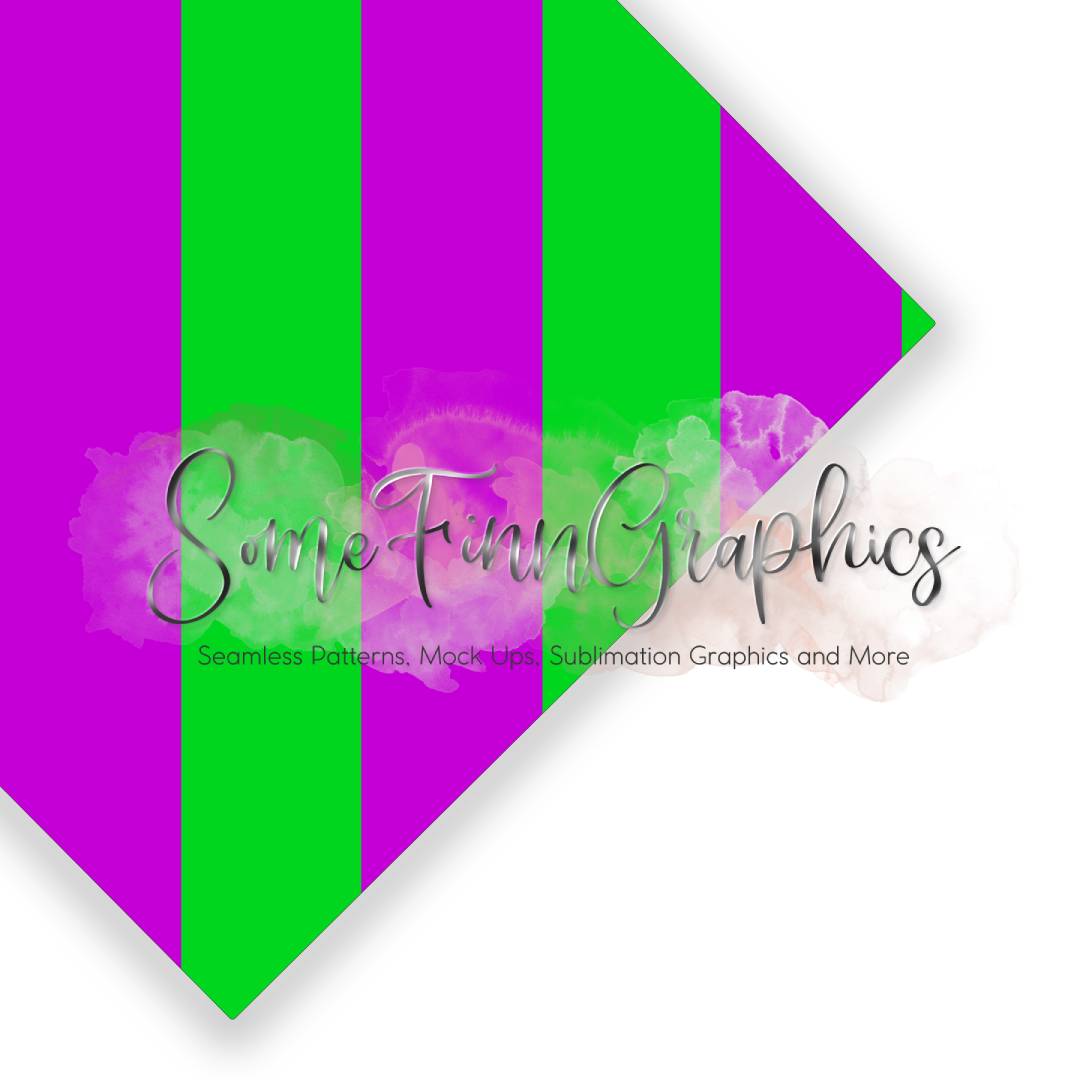 Kids and Colorful Halloween Stripes Seamless Design
