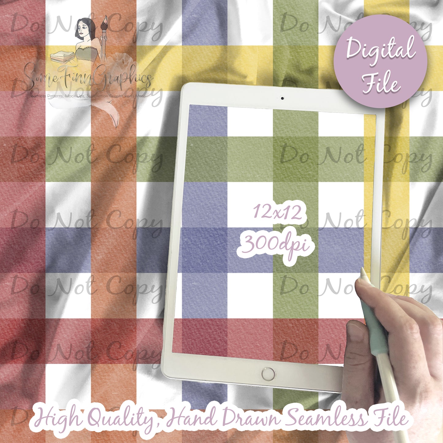 Autumn Plaid Seamless