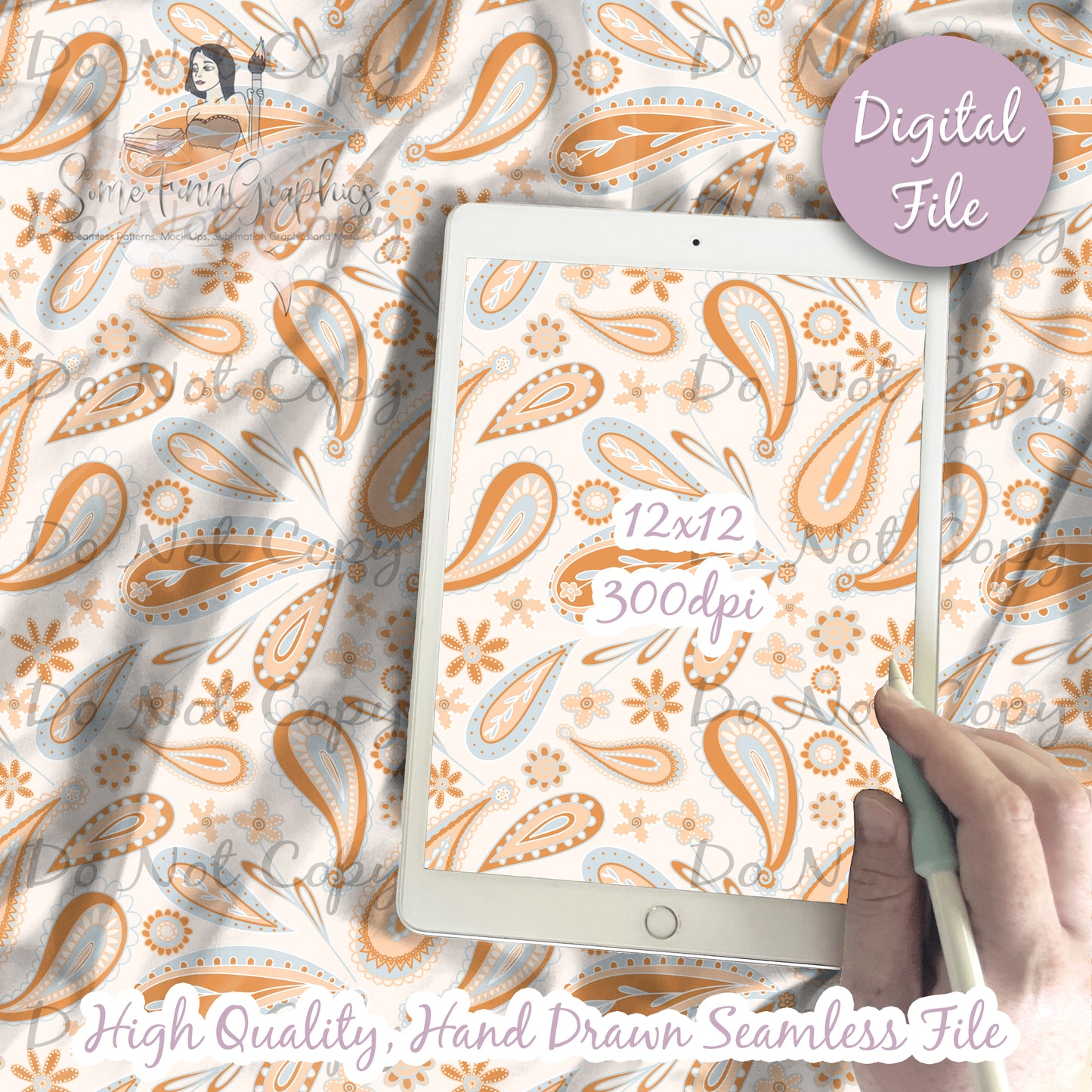 Paisley Seamless