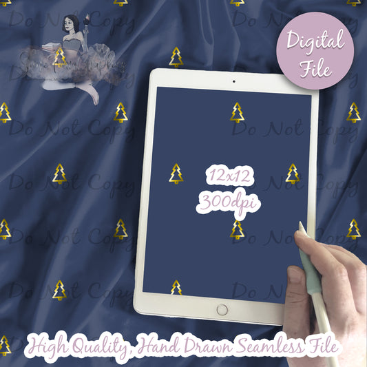 Simple Trees Seamless Design