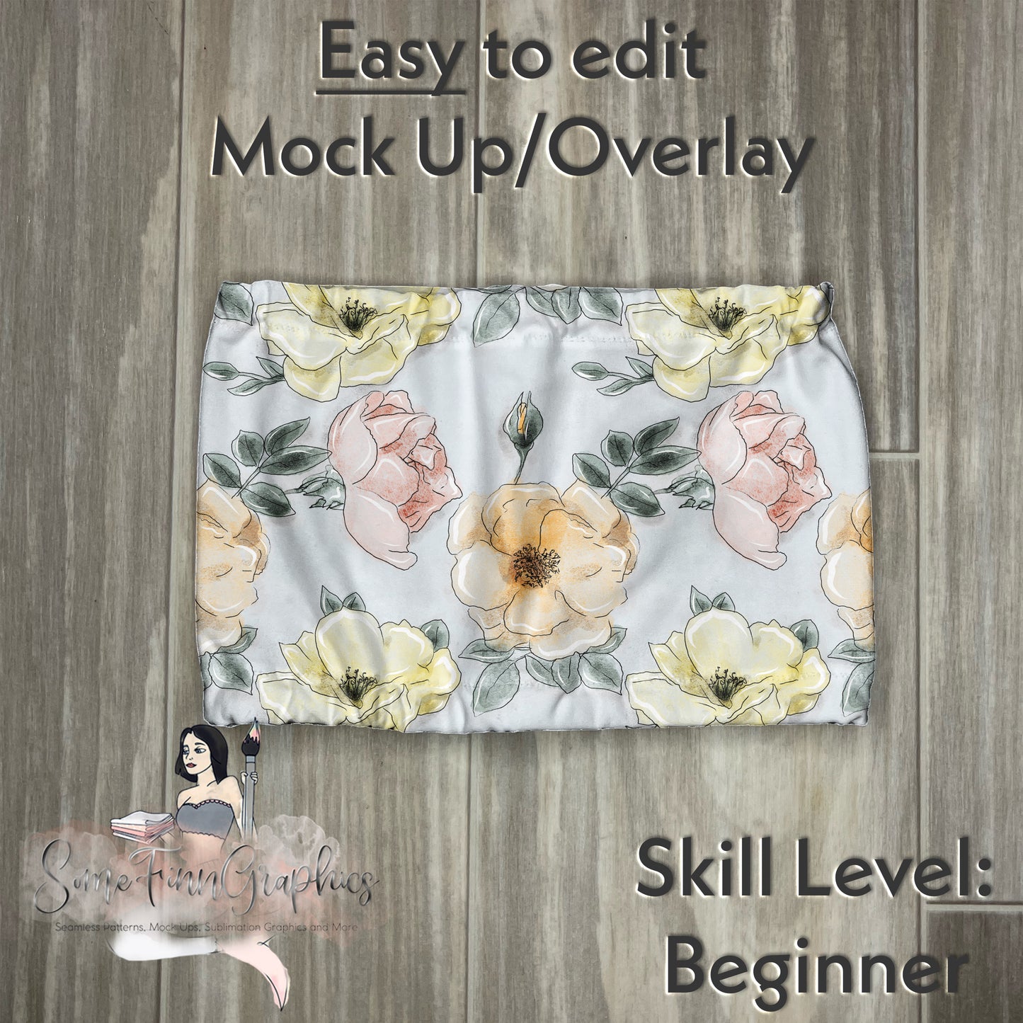 Realistic Crop Top Mock Up