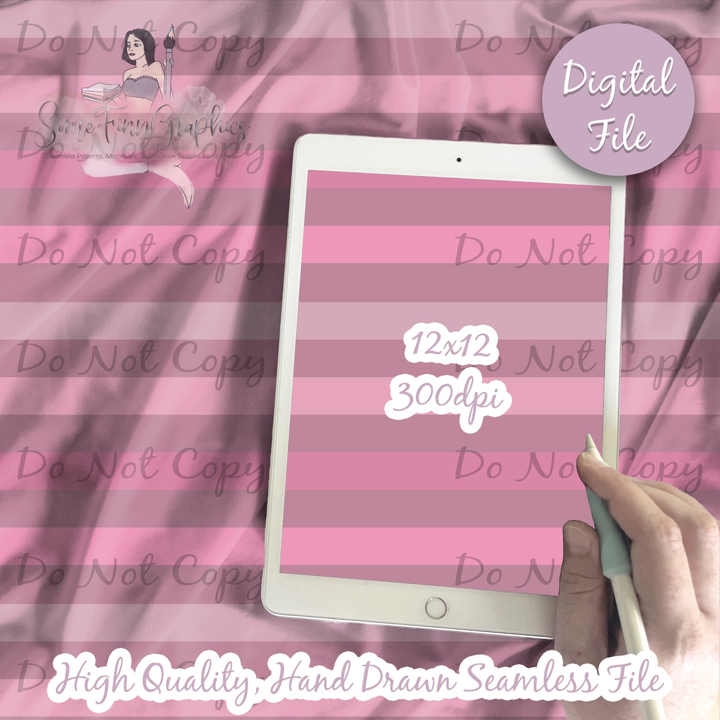 Stripes Seamless Digital Paper