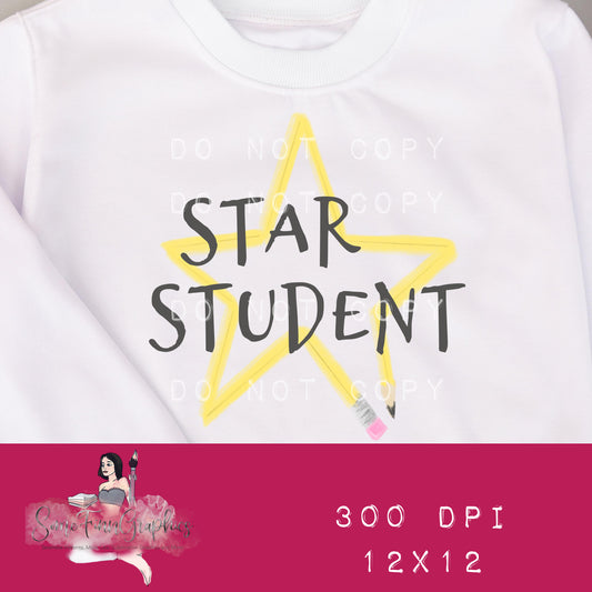 School Star Sub Clip Art