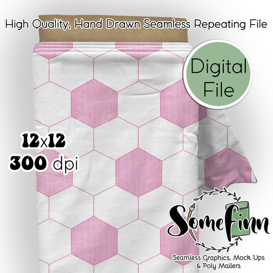 Embroidery Soccer Seamless Design