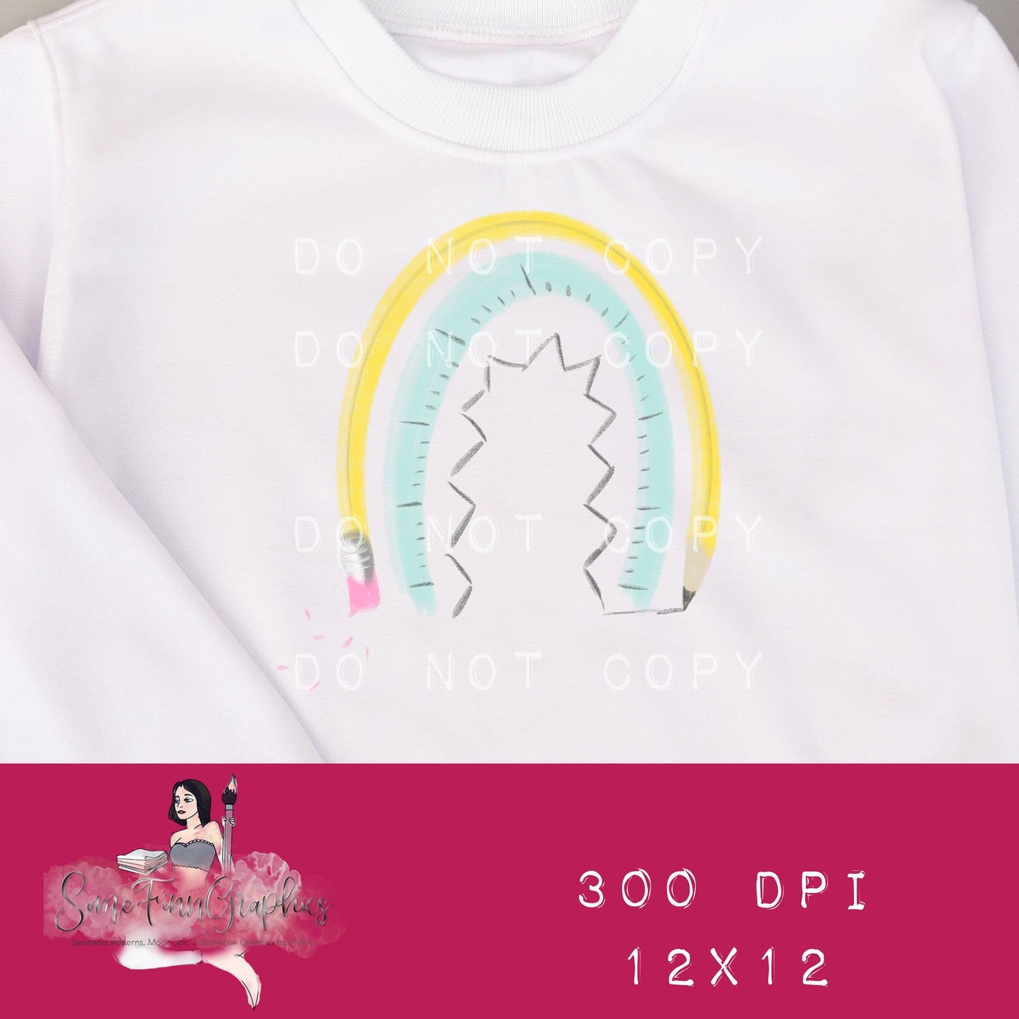 School Rainbow Sub Clip Art