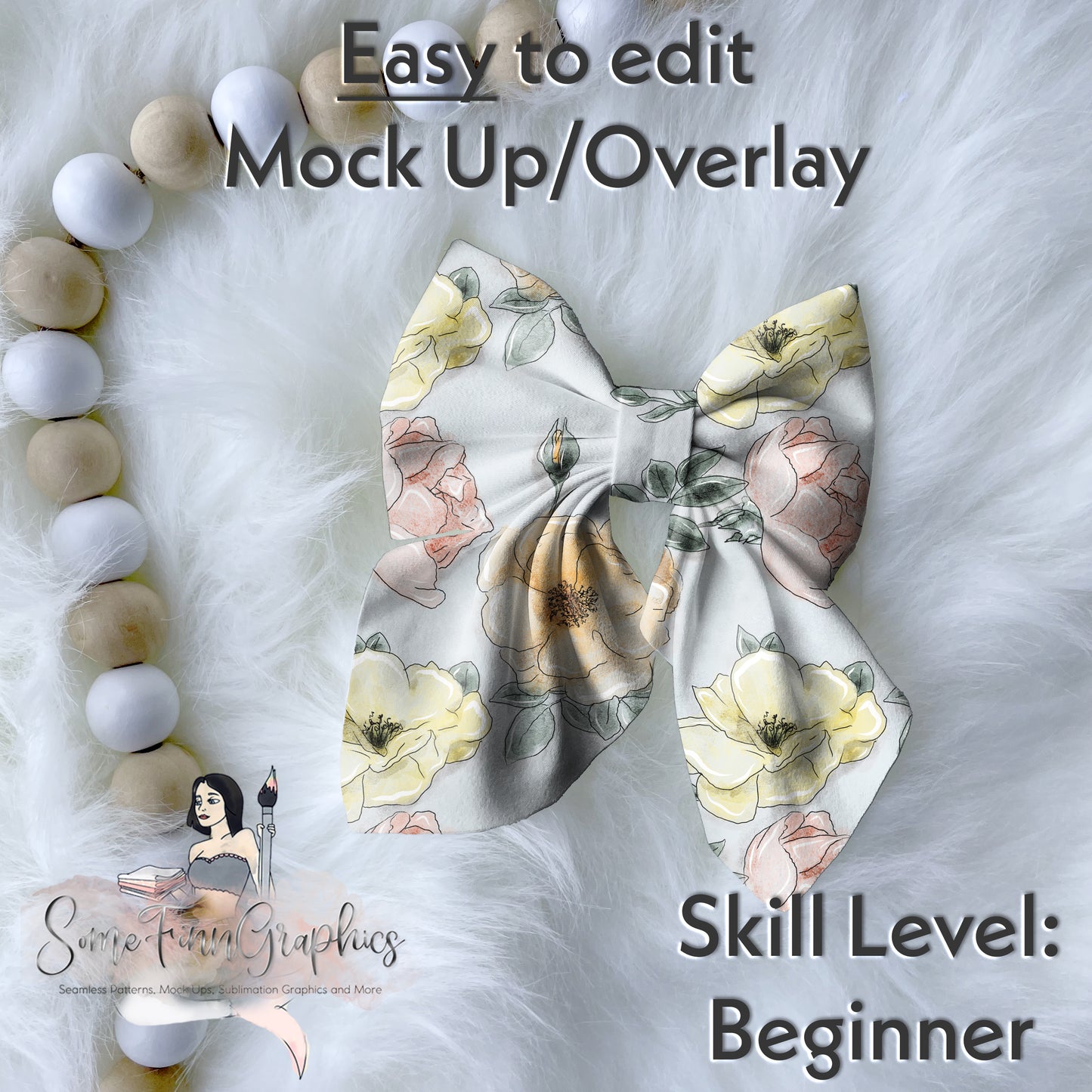 Realistic Bow Mock Up