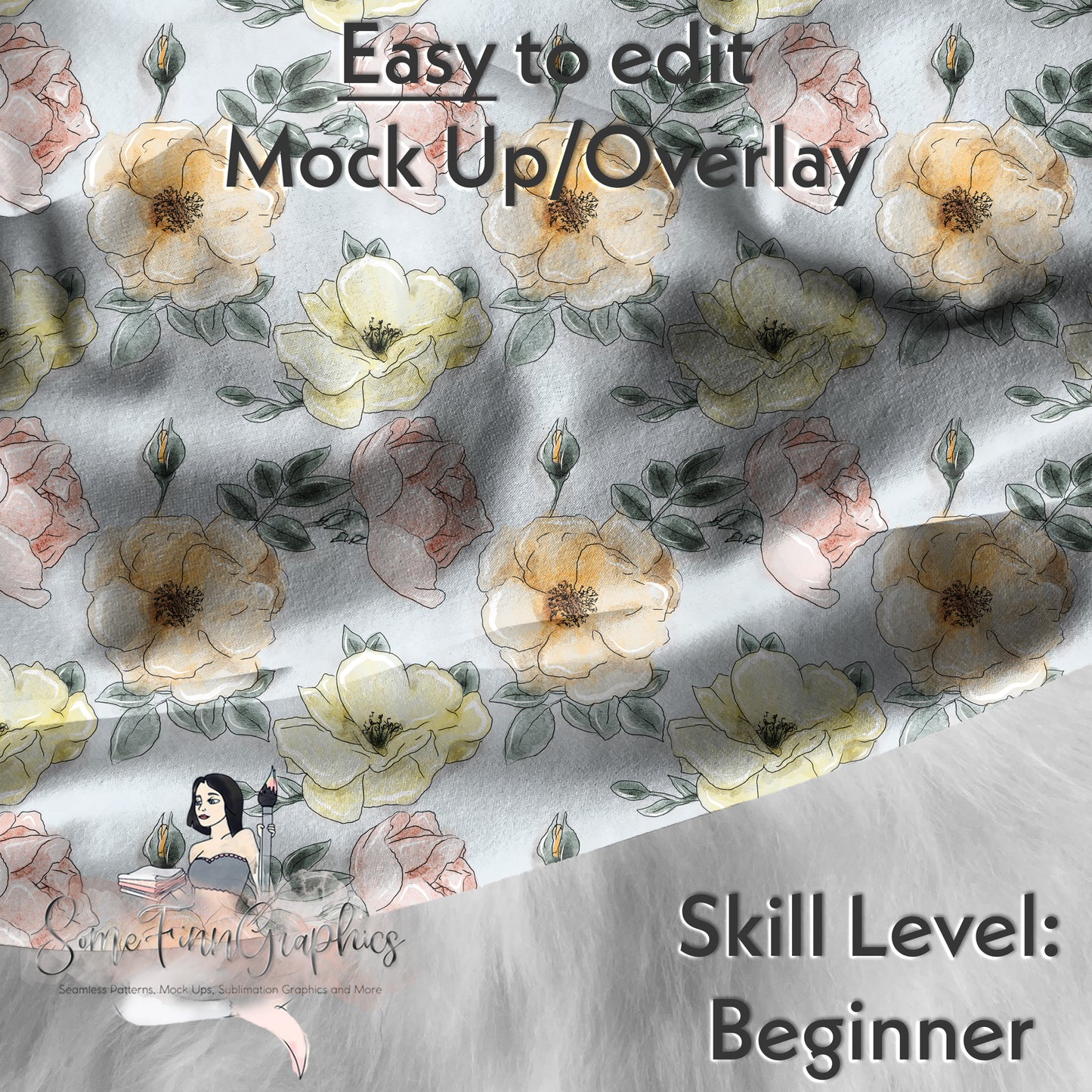 Realistic Fabric Mock Up