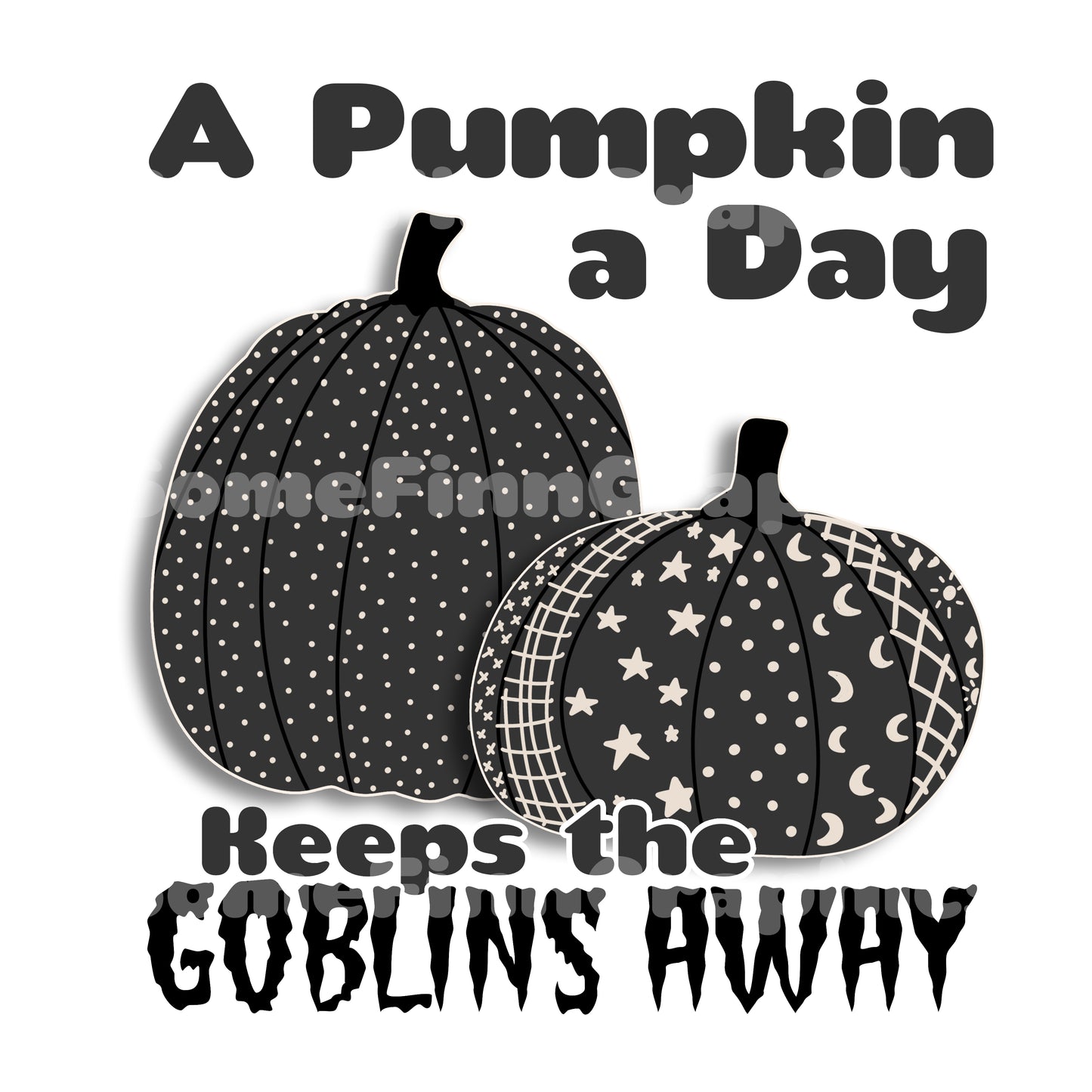 A Pumpkin A Day Sub Clip Art