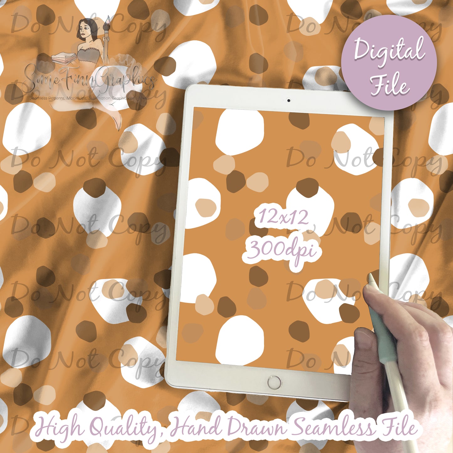 Neutral Abstract Seamless