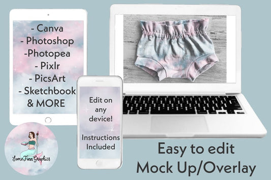 Realistic Shorties Mock Up