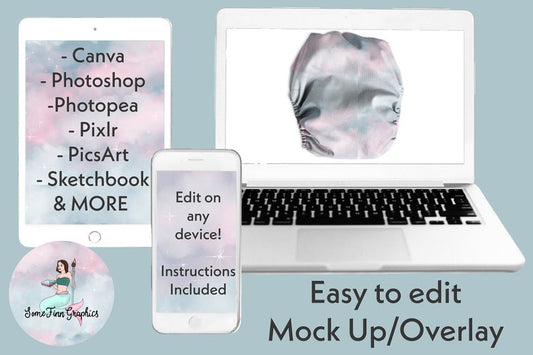 Realistic Cloth Diaper Mock Up