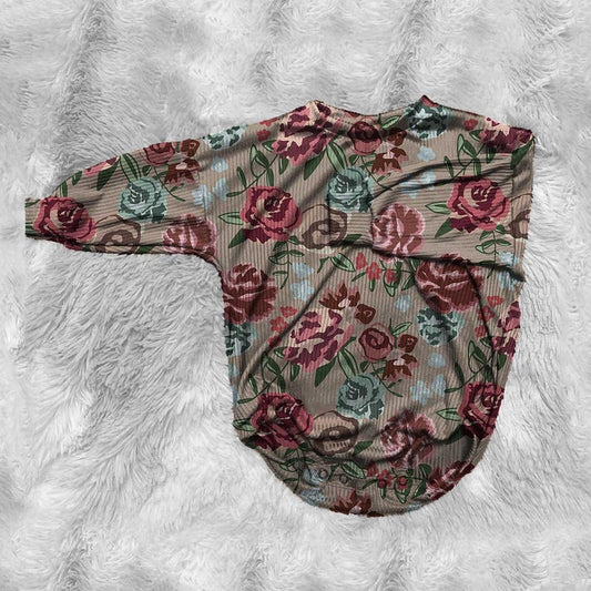 Realistic Ribbed Sweater Romper Mock Up