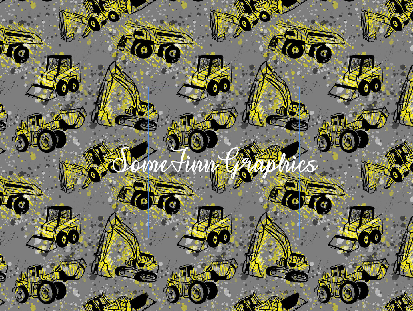 Construction Vehicle Seamless