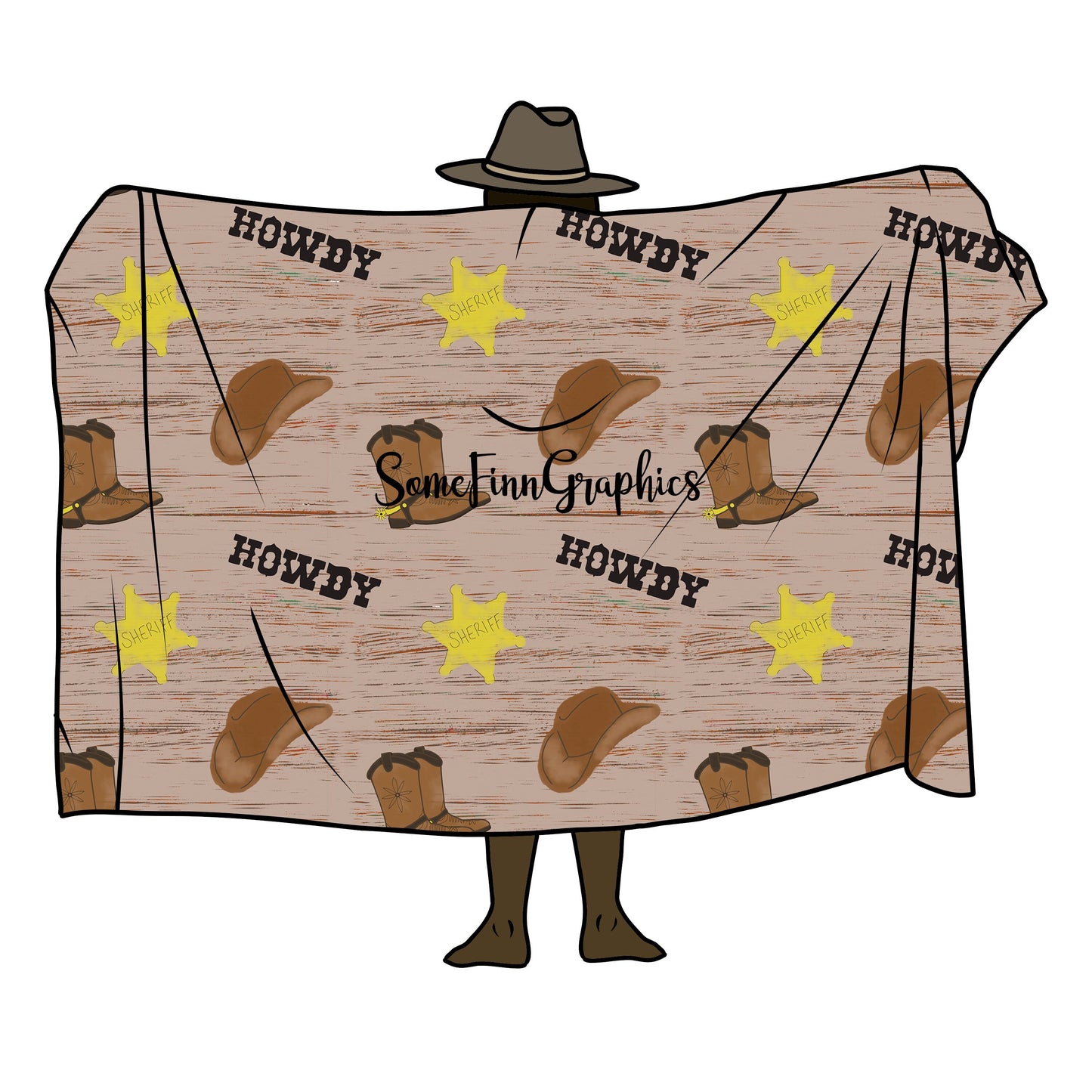 Cowboy Seamless Design