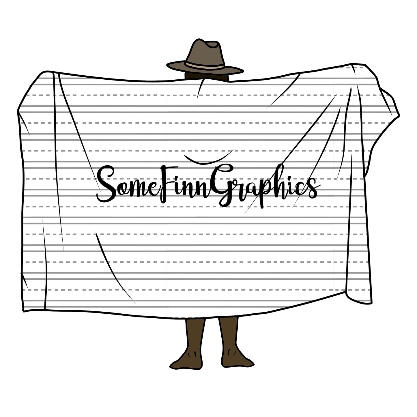 Lined Paper Seamless Design