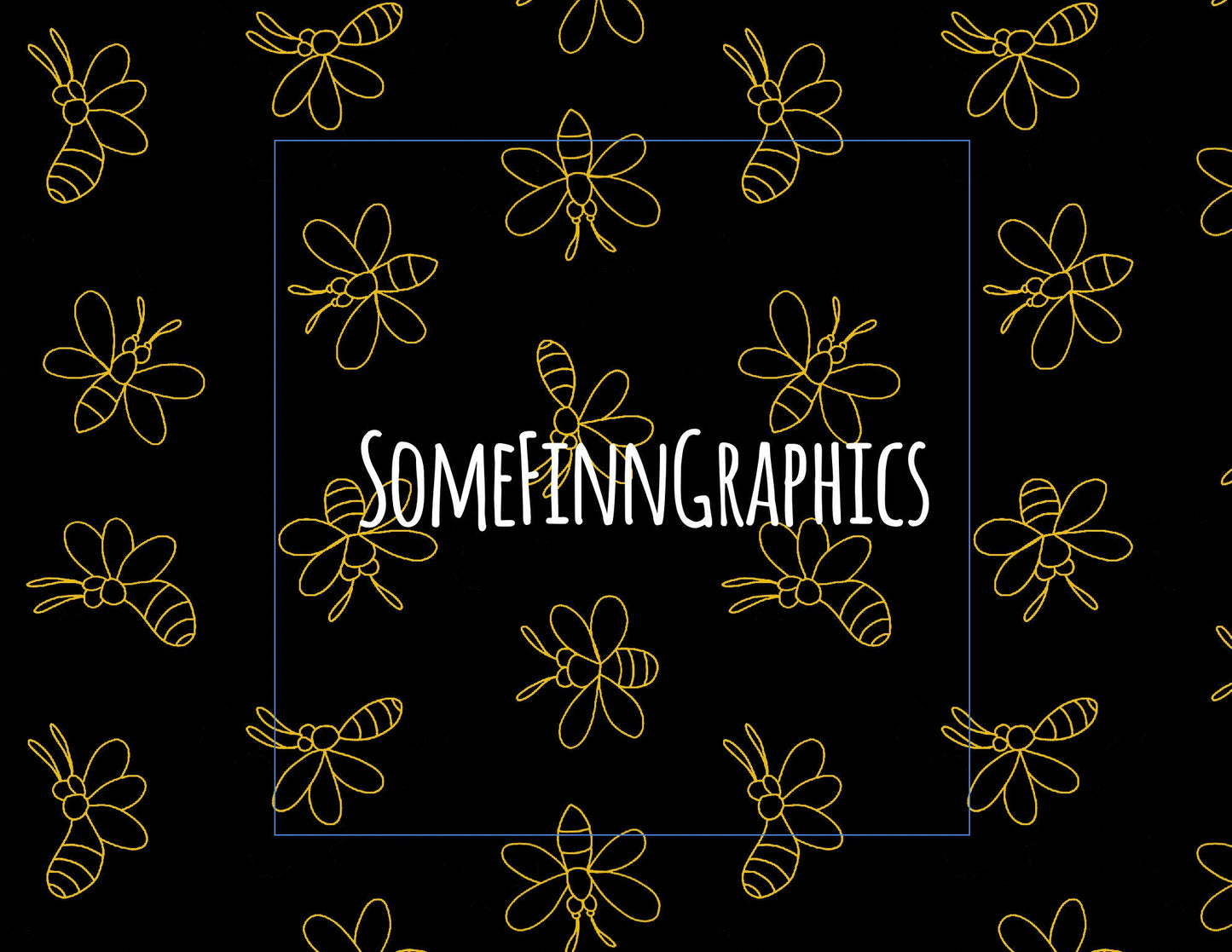 Bees Seamless Design