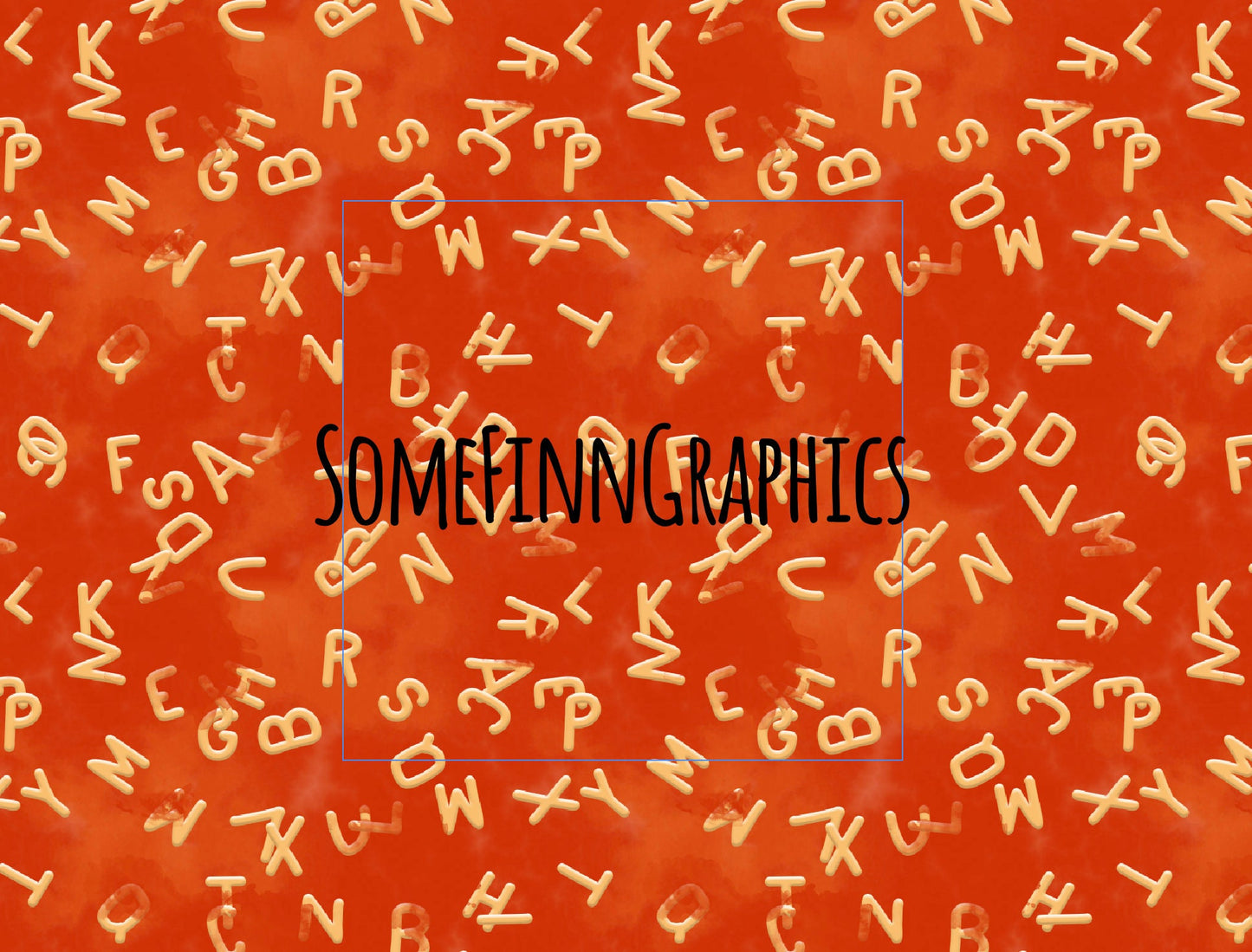 Alphabet Soup Seamless