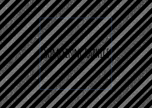 Diagonal Silver Glitter Stripes