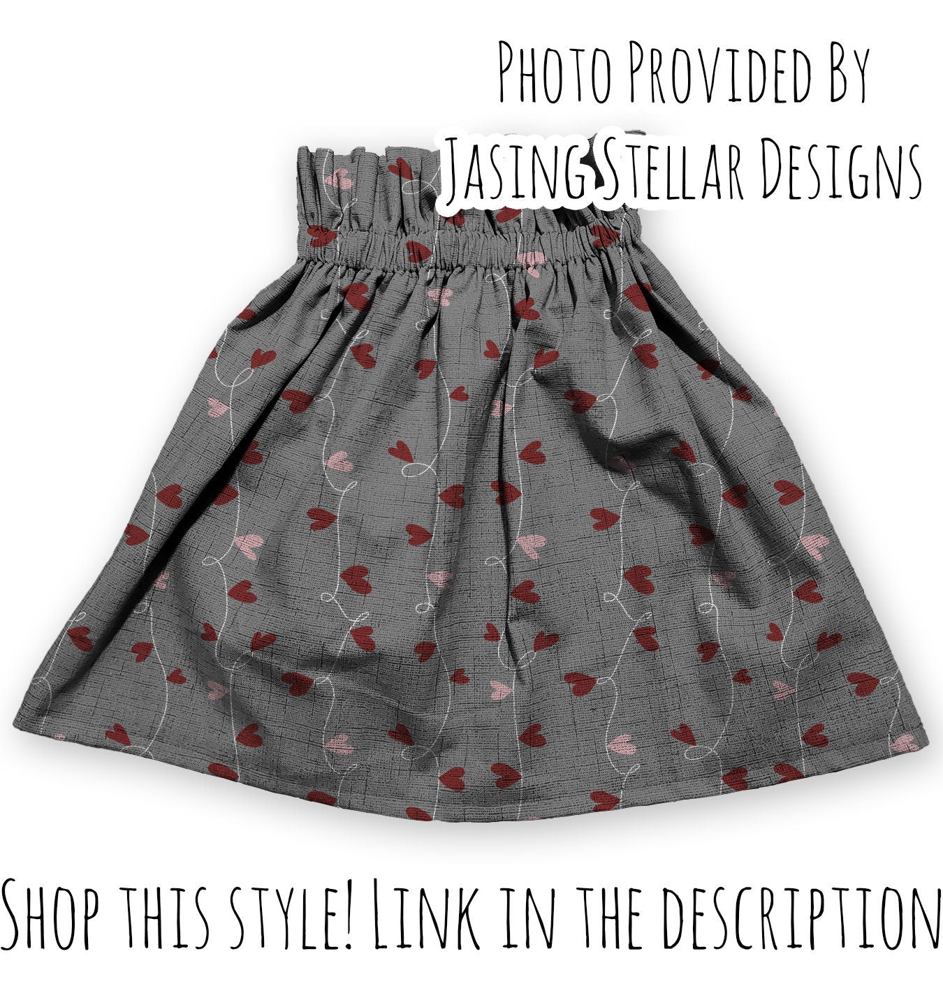Realistic Paper Bag Skirt Mock Up