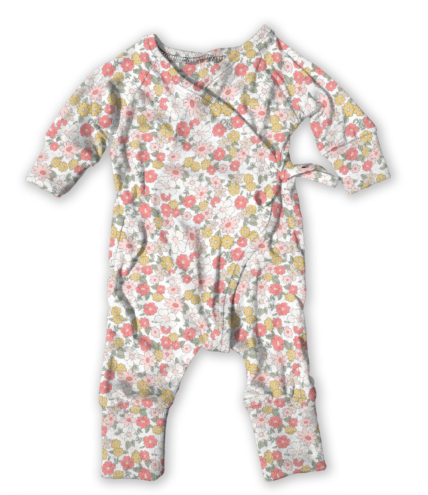 Realistic Tie Romper Mock Up