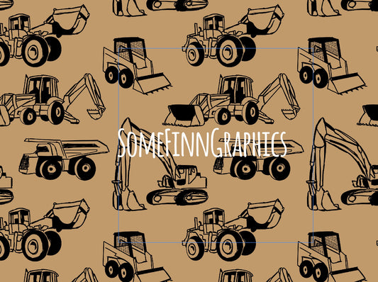 Construction Vehicle Seamless