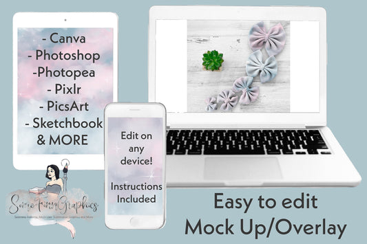 Bow Train Realistic Mock Up