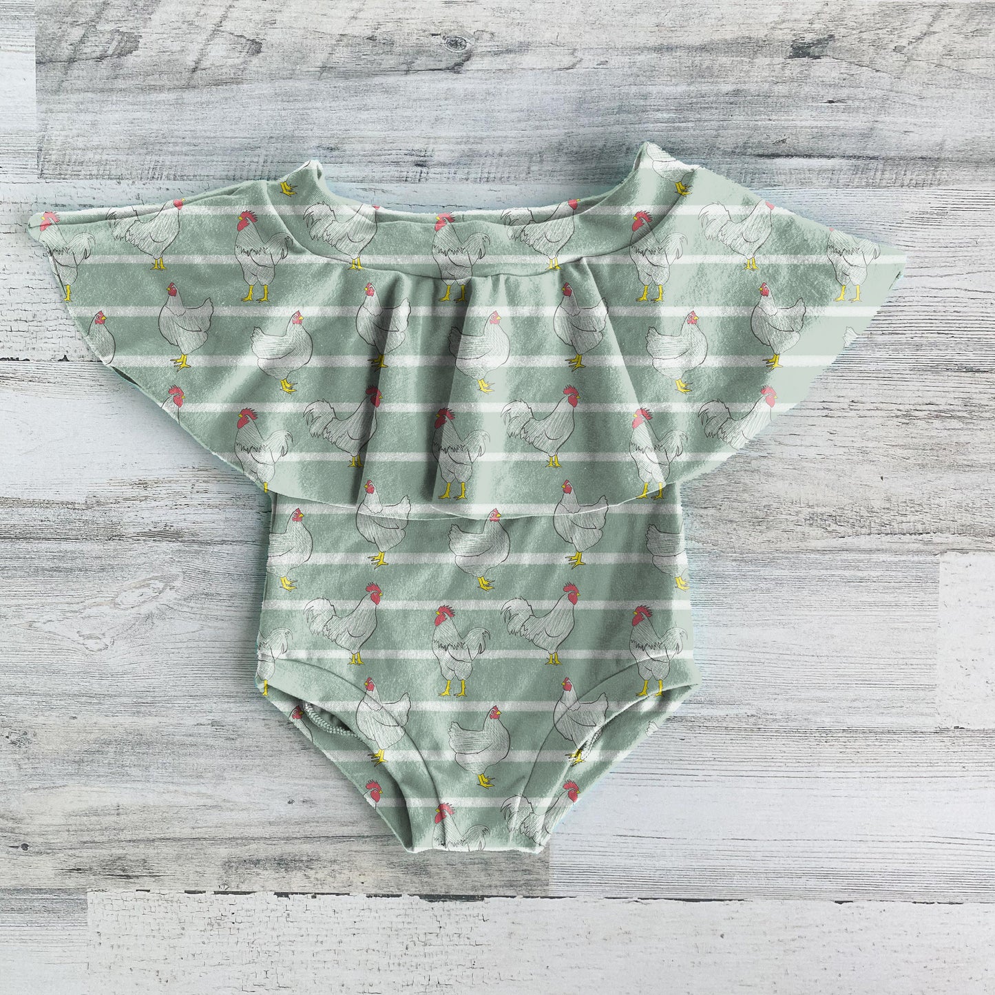 Realistic Off the Shoulder Leo Mock Up