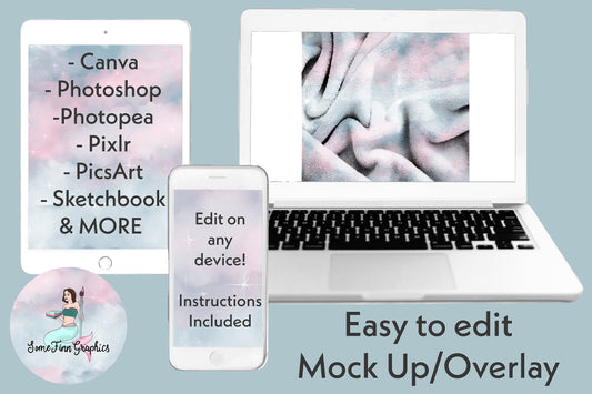 Realistic Blanket Mock Up