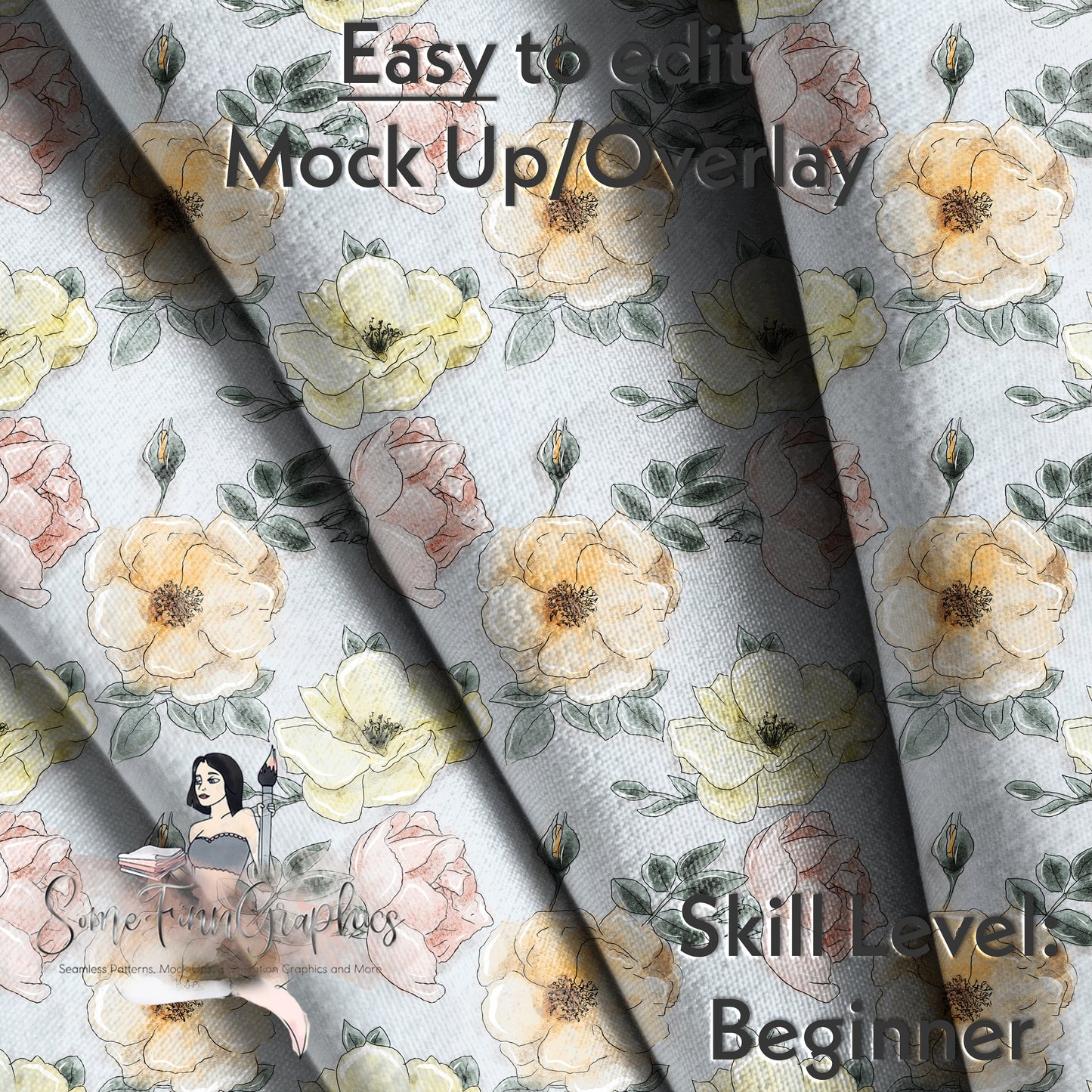 Realistic Fabric Mock Up