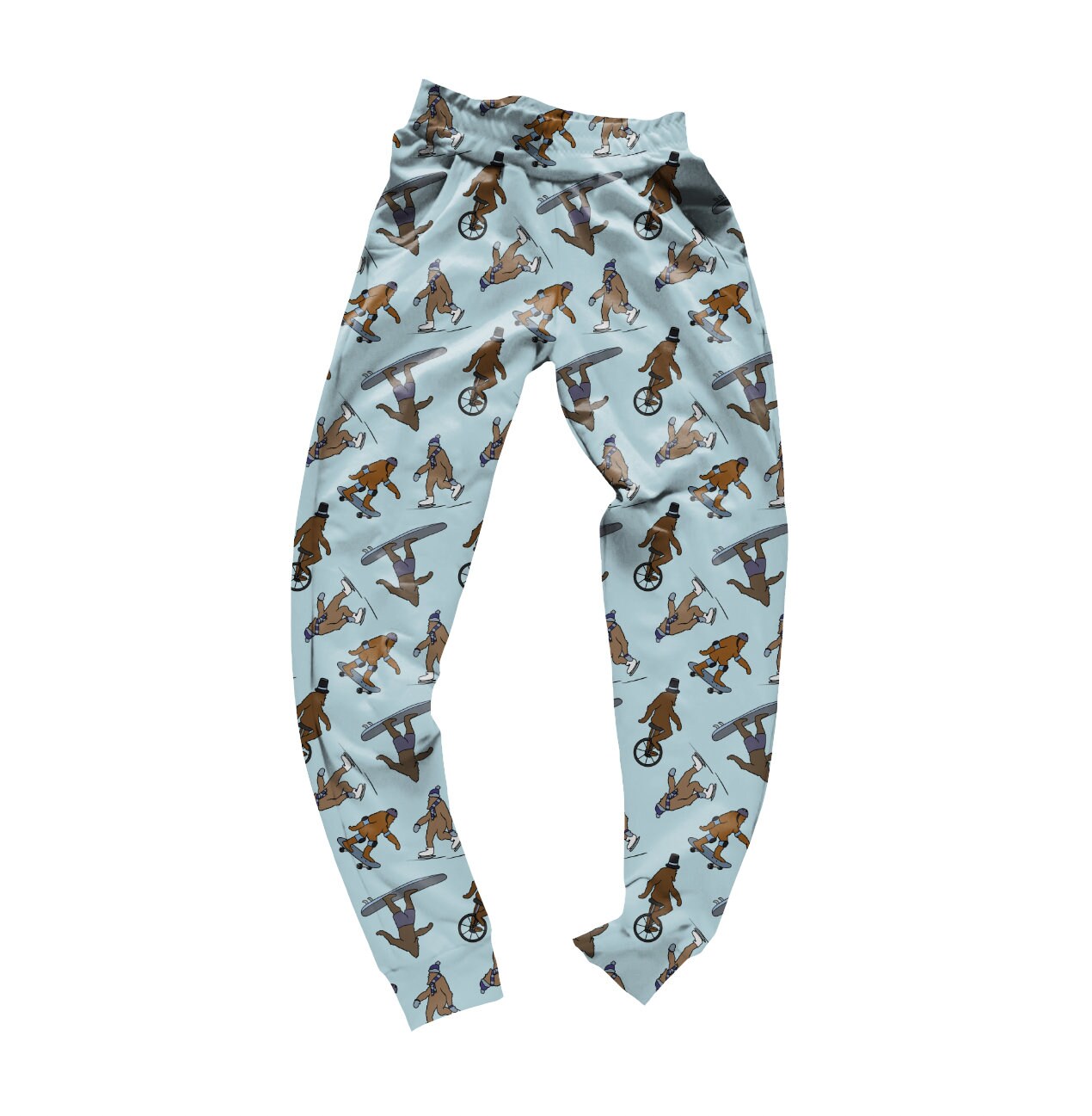 Realistic Joggers Mock Up