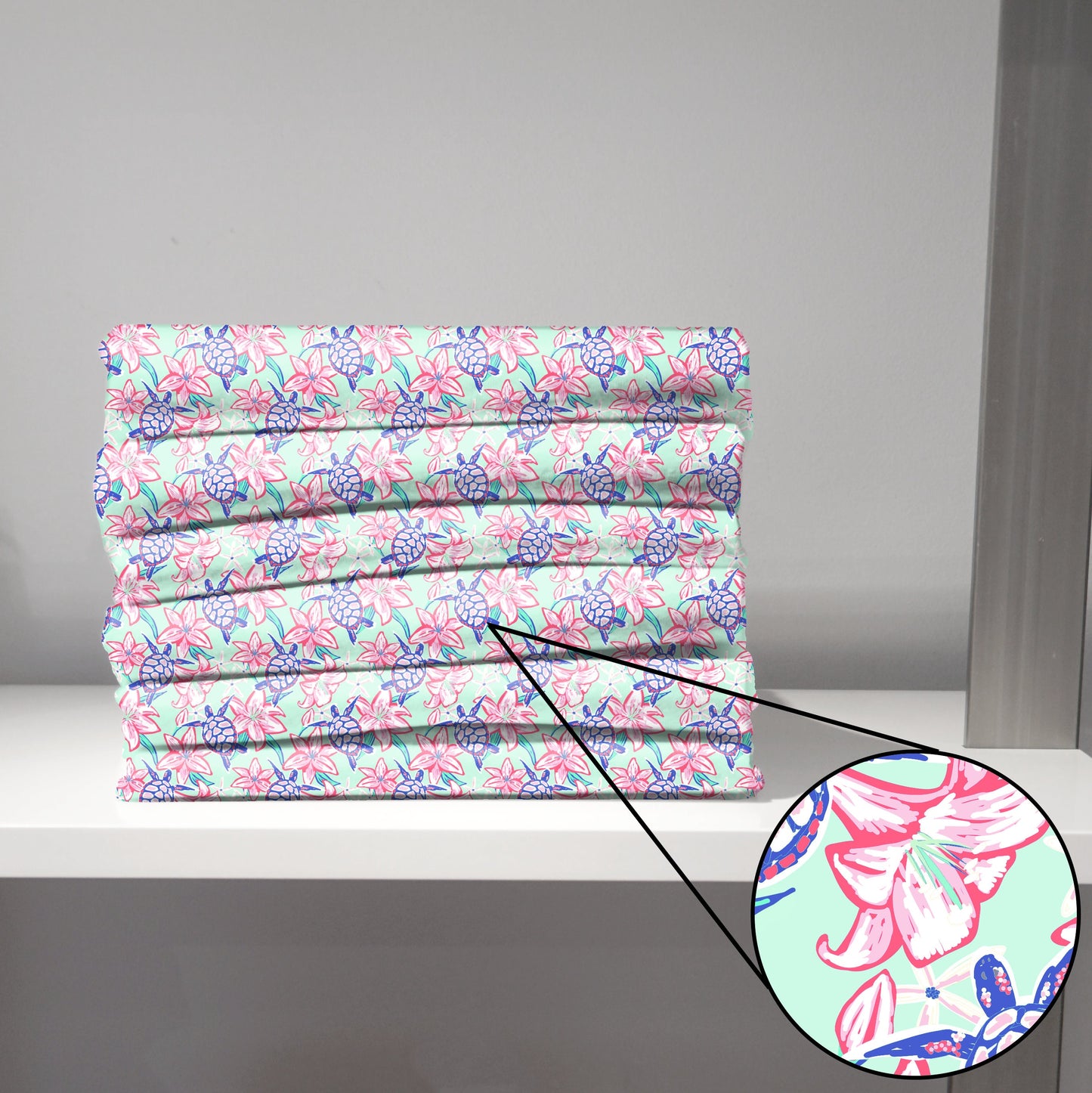 Realistic Folded Stack Fabric Mock Up