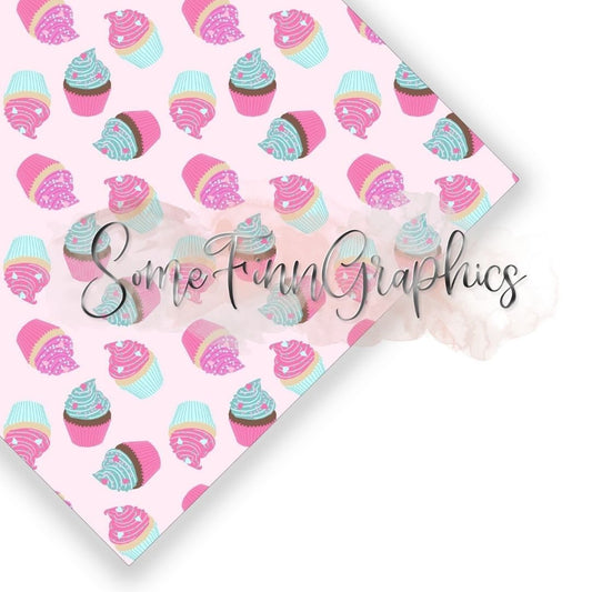 Cupcakes Seamless Design