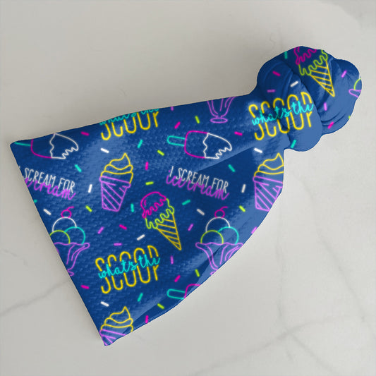 Realistic Top Knot Headwrap Mock Up