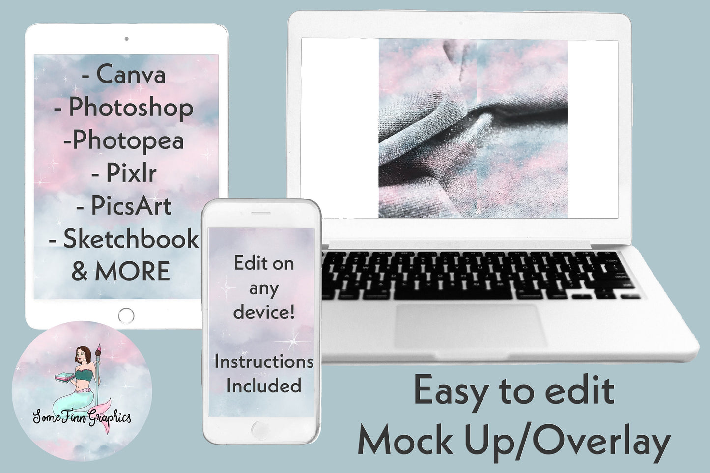 Realistic Fabric Mock Up