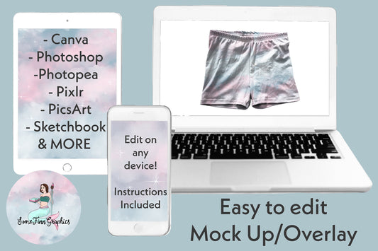 Realistic Shorts Mock Up