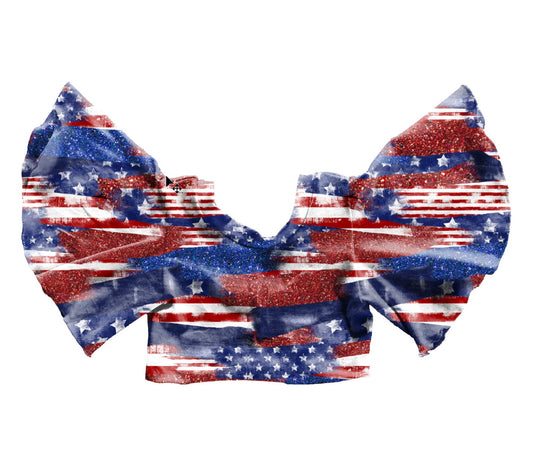 Realistic Flutter Crop Top Mock Up