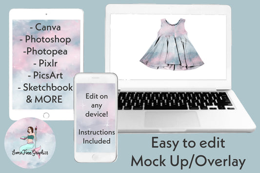 Realistic Dress Mock Up