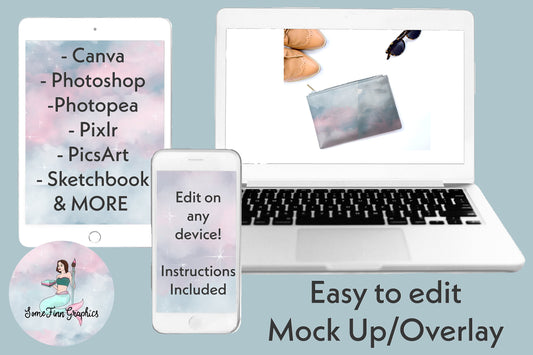 Clutch Realistic Mock Up