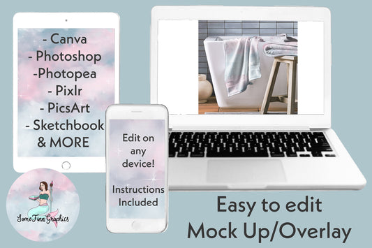 Realistic Towels Mock Up