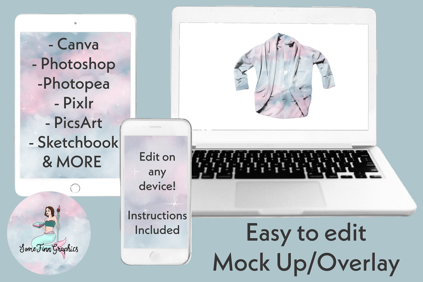 Realistic Sweater Mock Up