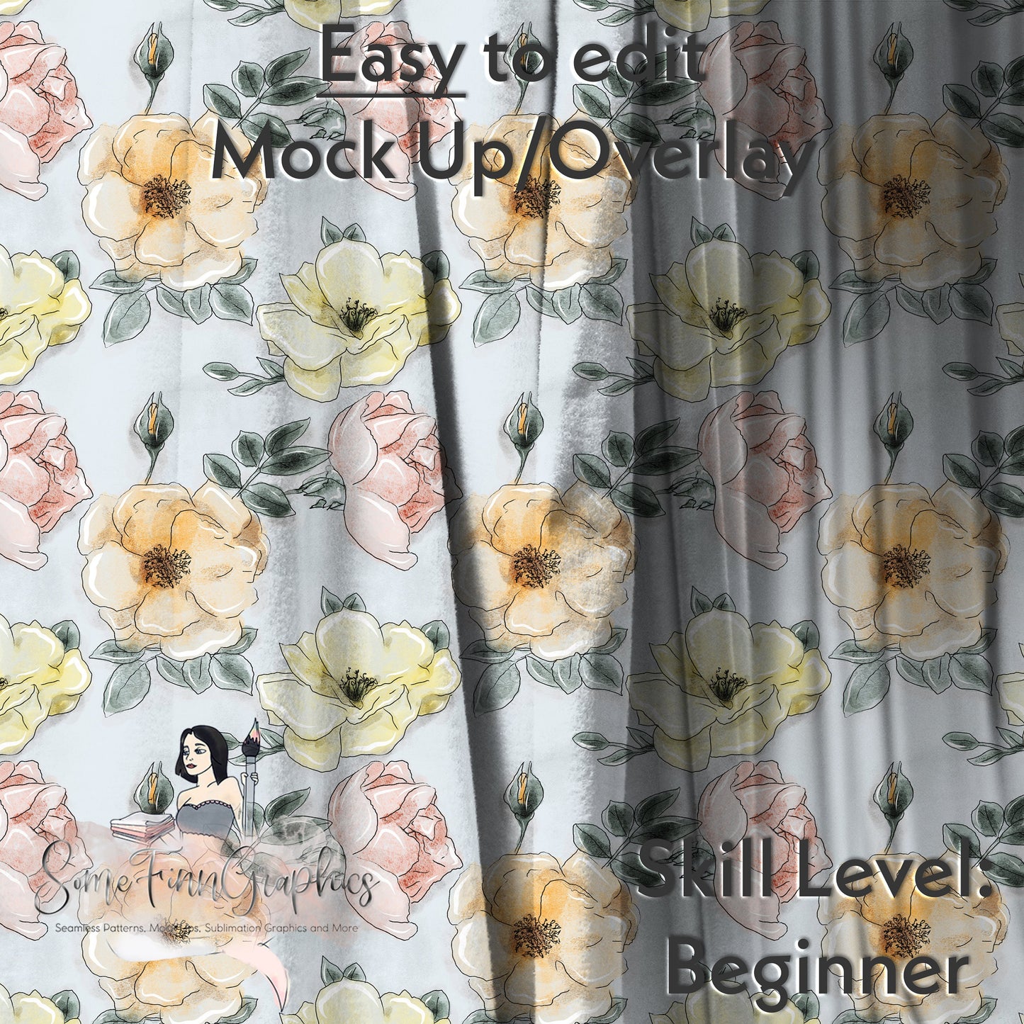 Realistic Fabric Mock Up