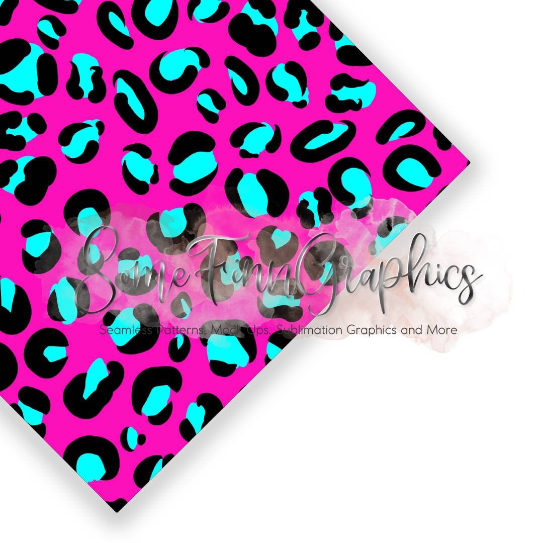 Neon Cheetah Print