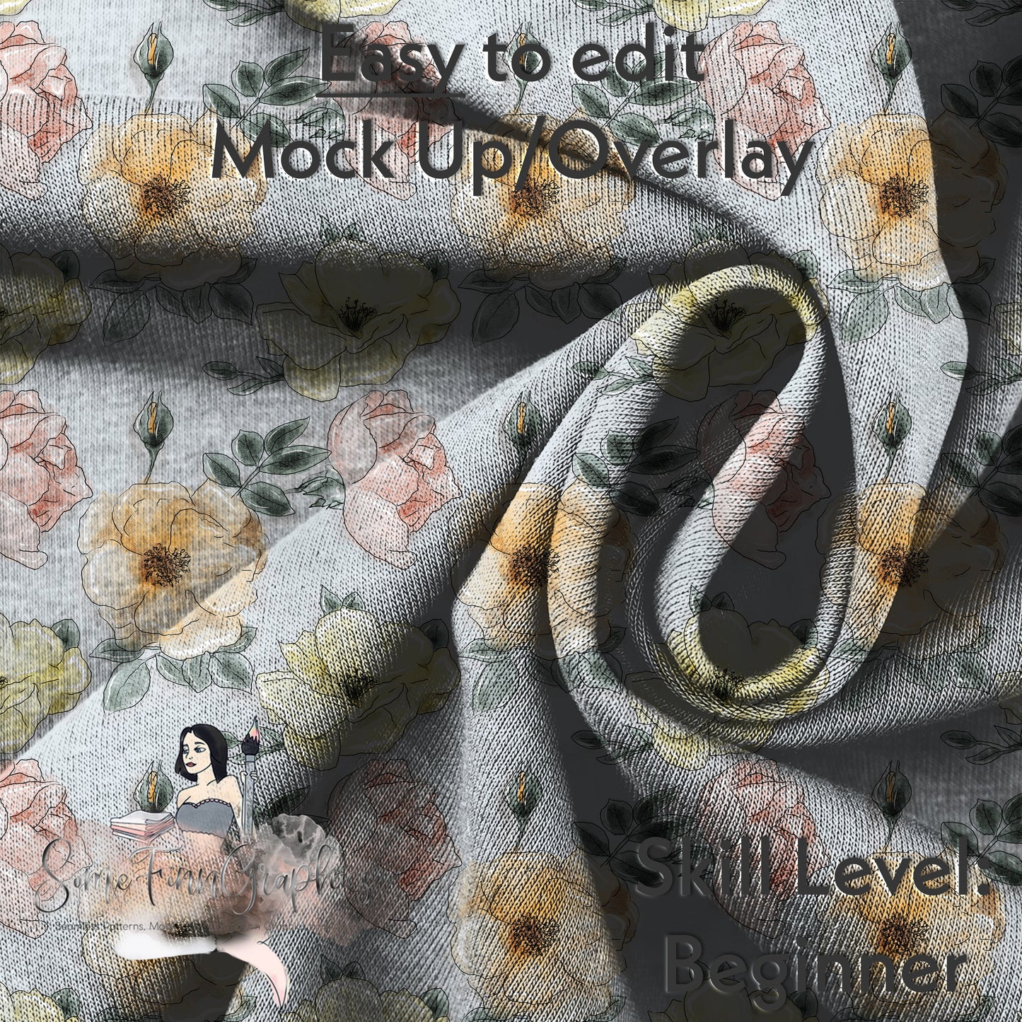 Realistic Fabric Mock Up
