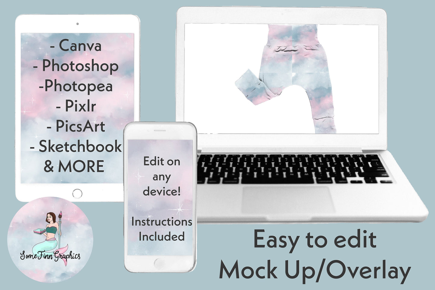 Realistic GWM Leggings Mock Up